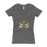 Gold LSI Women's V-Neck T-shirt